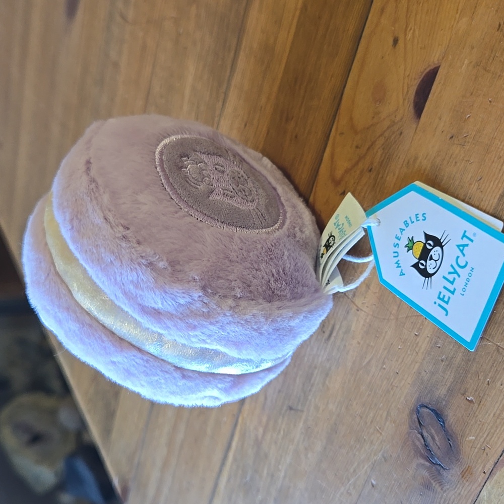 Jellycat Amuseable May Macaron 4.7x4" Soft Plush BNWT Authentic - Picture 6 of 7